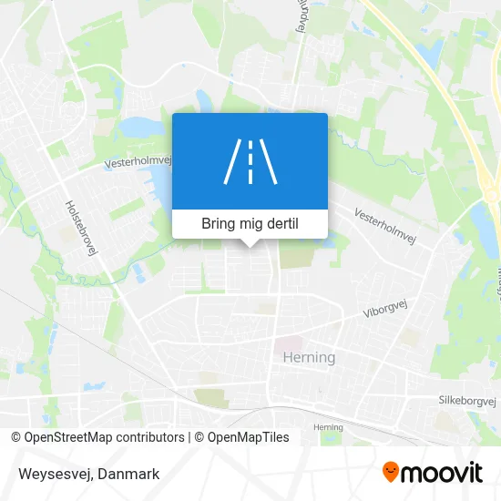 Weysesvej kort