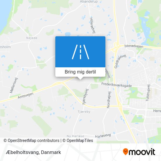 Æbelholtsvang kort