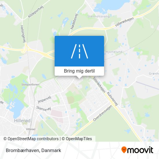 Brombærhaven kort