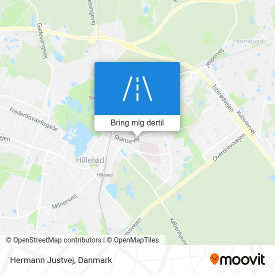 Hermann Justvej kort