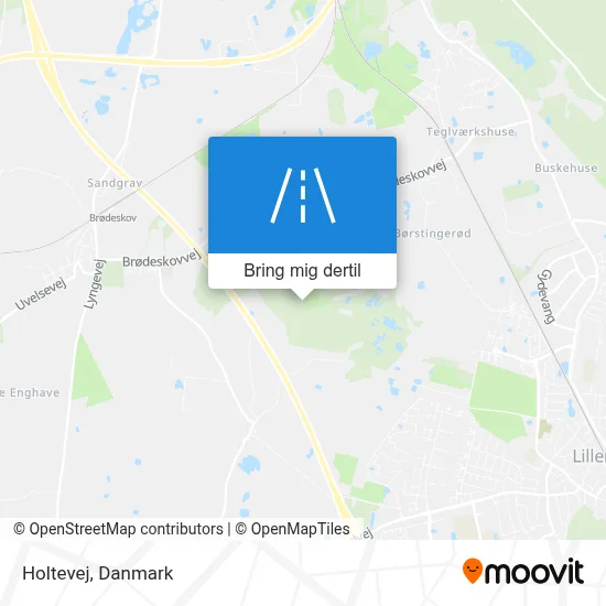 Holtevej kort