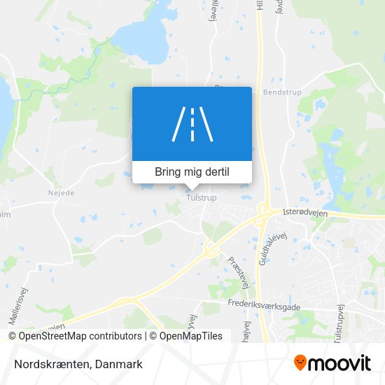 Nordskrænten kort