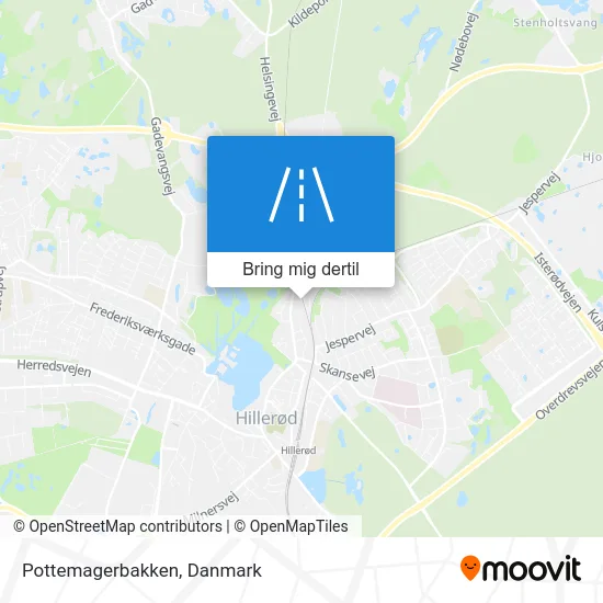 Pottemagerbakken kort