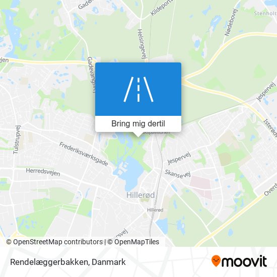 Rendelæggerbakken kort