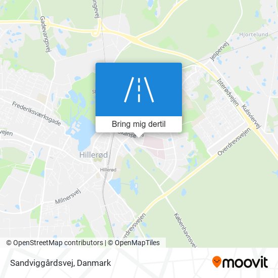 Sandviggårdsvej kort