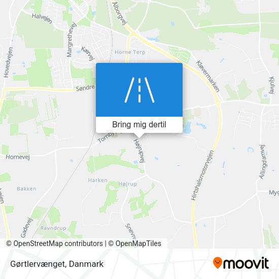 Gørtlervænget kort