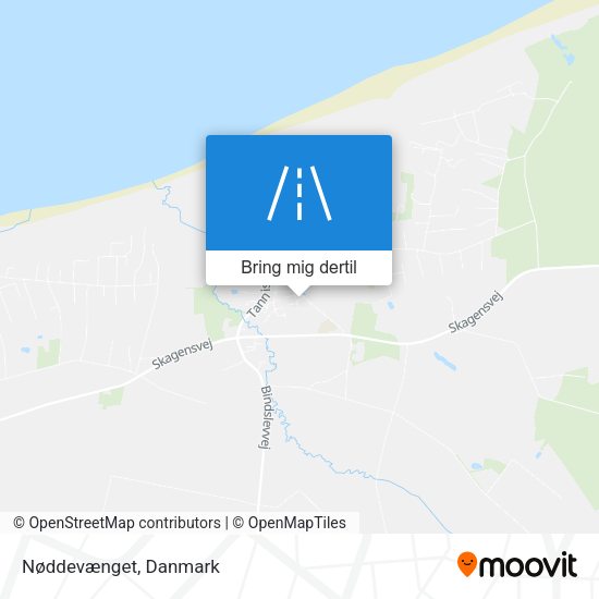 Nøddevænget kort