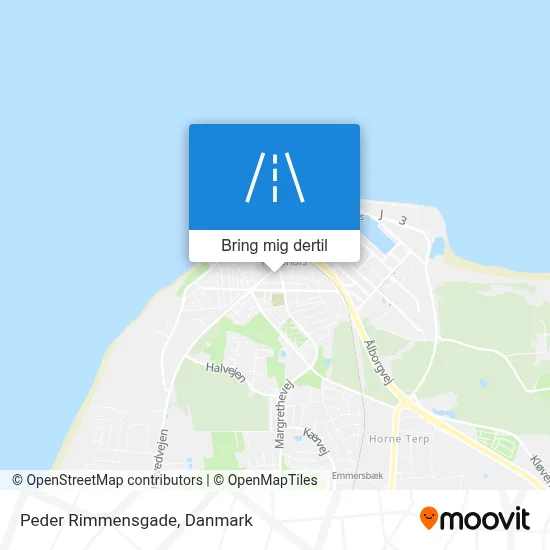 Peder Rimmensgade kort