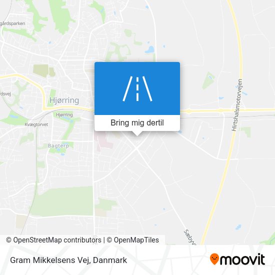 Gram Mikkelsens Vej kort