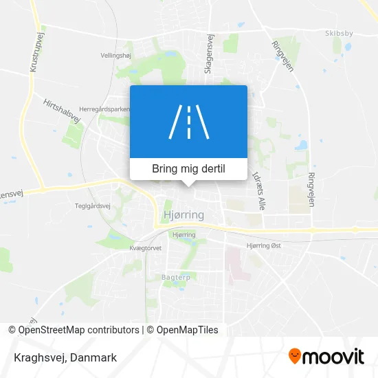 Kraghsvej kort