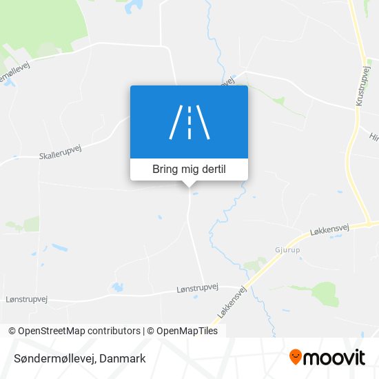 Søndermøllevej kort