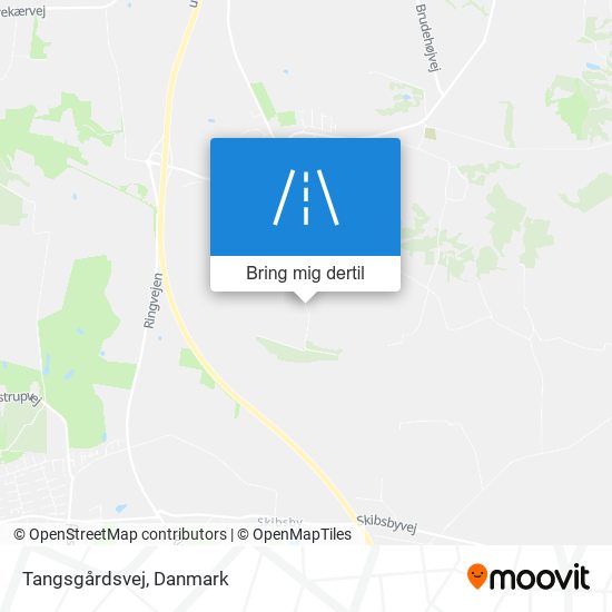 Tangsgårdsvej kort