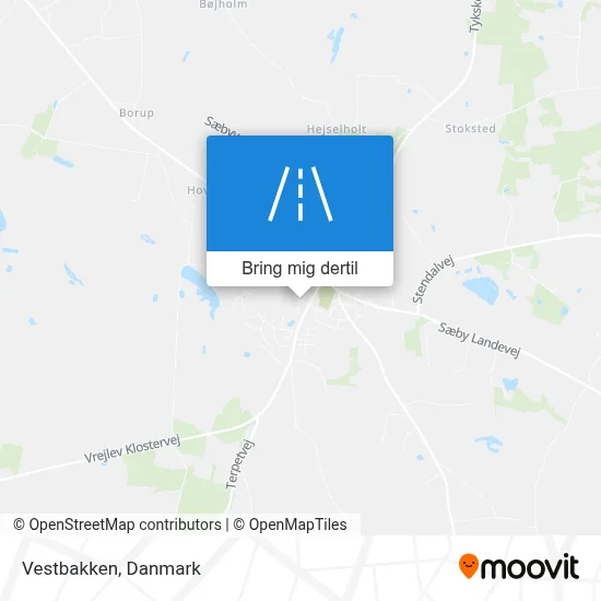 Vestbakken kort