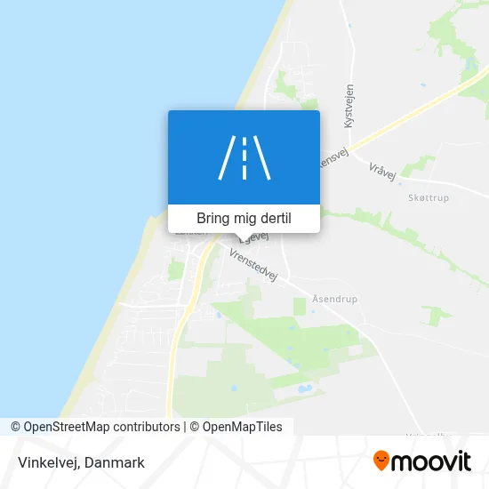 Vinkelvej kort
