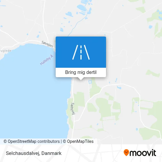 Selchausdalvej kort