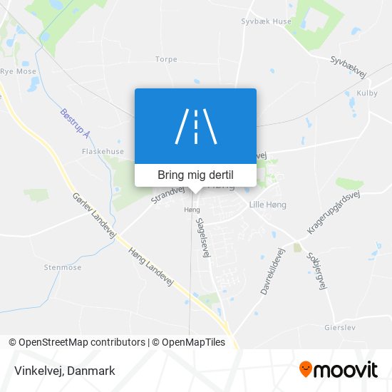 Vinkelvej kort