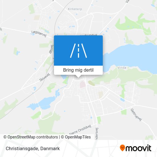 Christiansgade kort