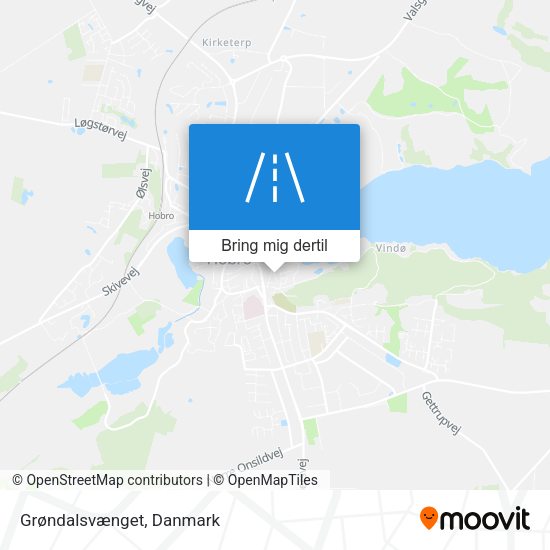 Grøndalsvænget kort