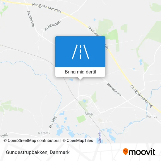 Gundestrupbakken kort
