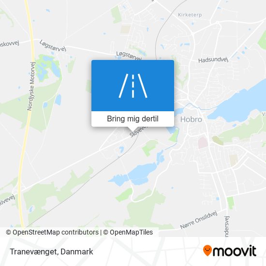 Tranevænget kort