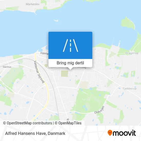 Alfred Hansens Have kort