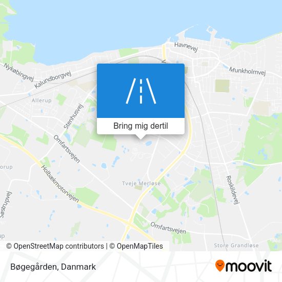 Bøgegården kort
