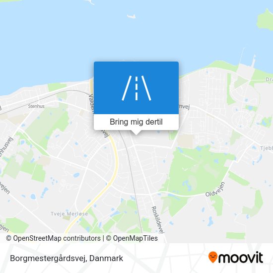 Borgmestergårdsvej kort