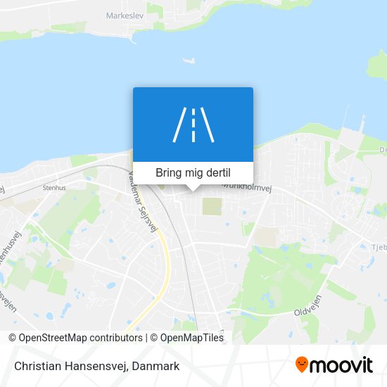Christian Hansensvej kort