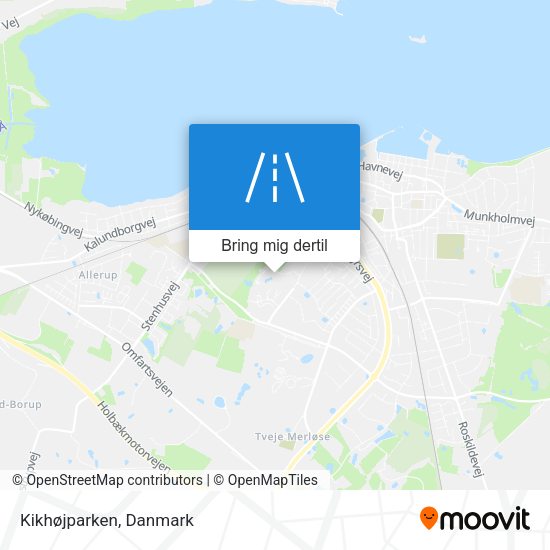 Kikhøjparken kort