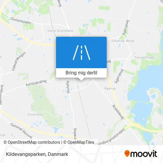 Kildevangsparken kort