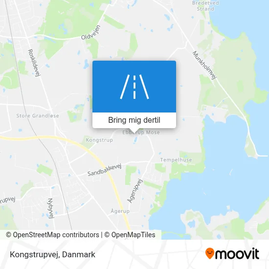 Kongstrupvej kort