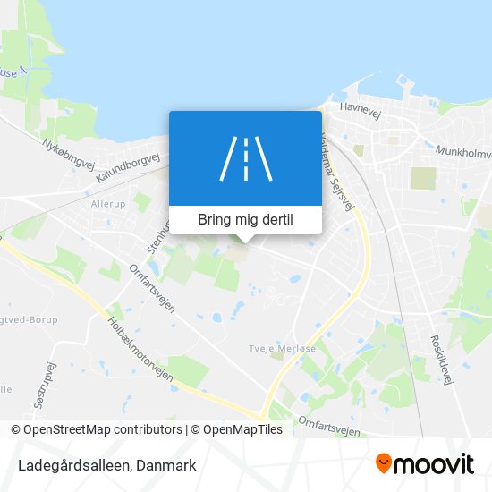 Ladegårdsalleen kort