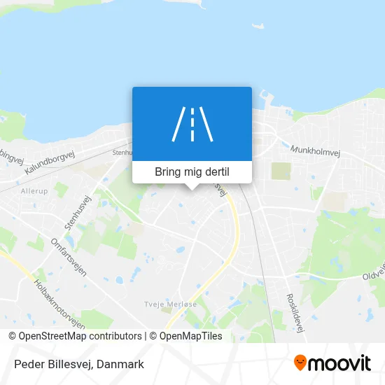 Peder Billesvej kort