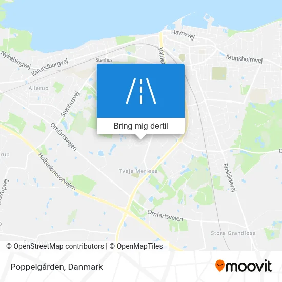 Poppelgården kort