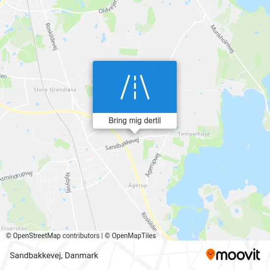 Sandbakkevej kort