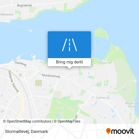 Stormøllevej kort