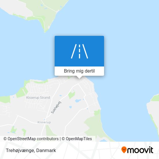 Trehøjvænge kort