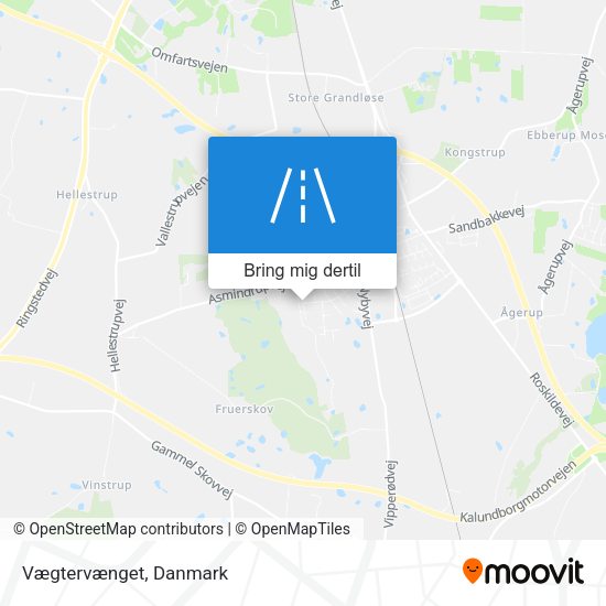 Vægtervænget kort