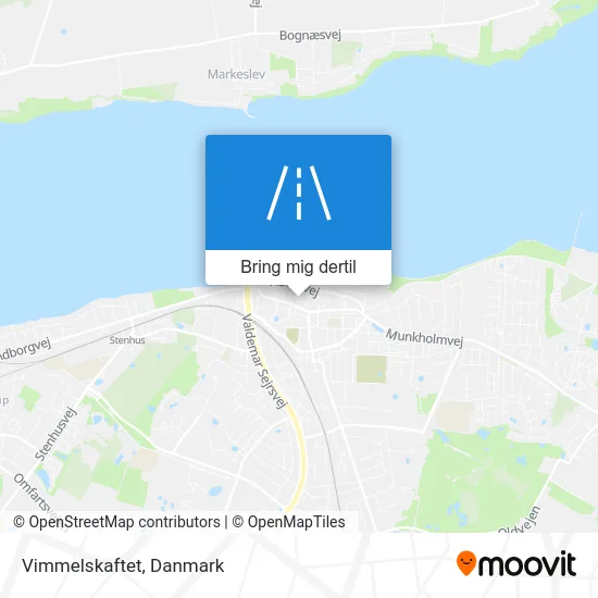 Vimmelskaftet kort