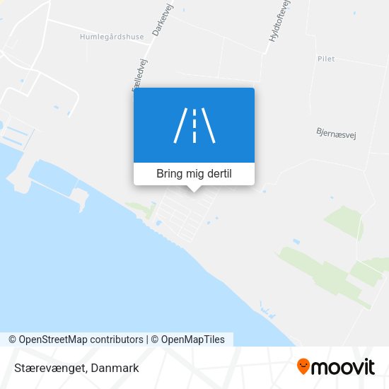 Stærevænget kort