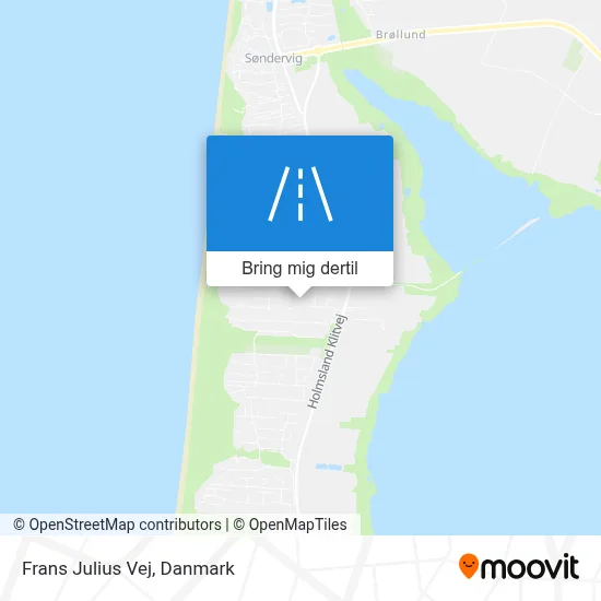 Frans Julius Vej kort