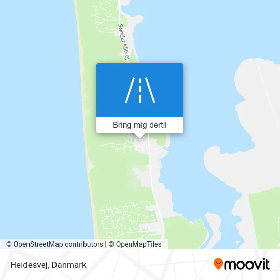 Heidesvej kort