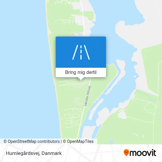 Humlegårdsvej kort