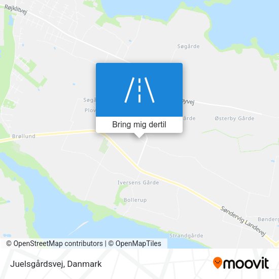 Juelsgårdsvej kort
