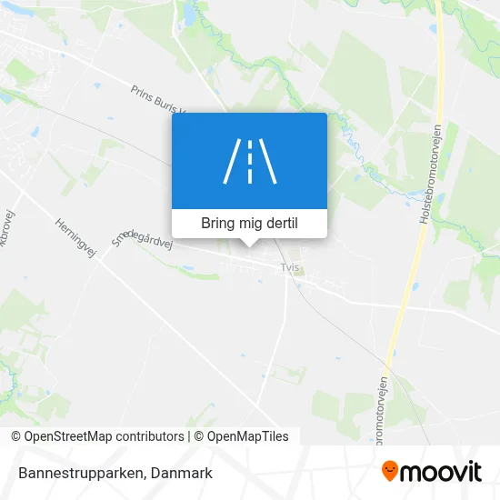 Bannestrupparken kort