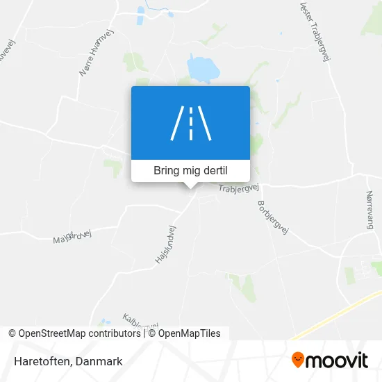 Haretoften kort