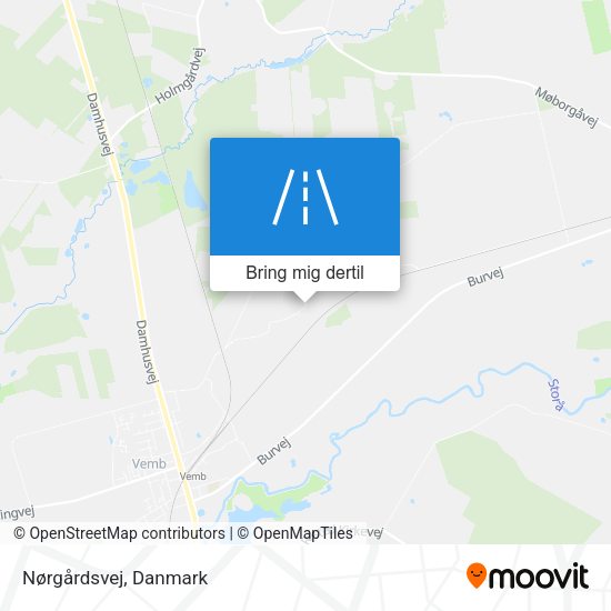 Nørgårdsvej kort