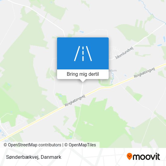 Sønderbækvej kort