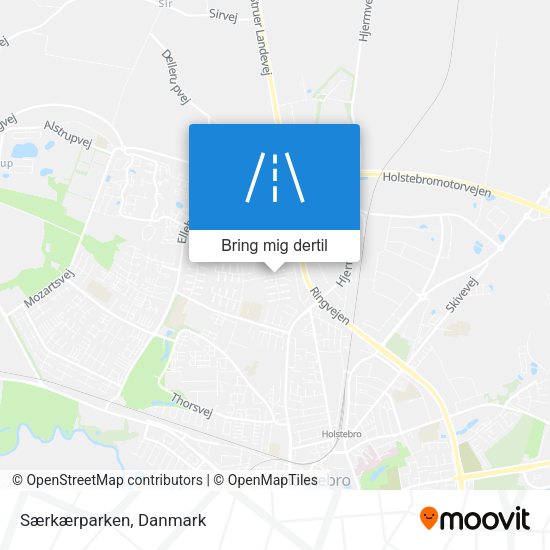 Særkærparken kort