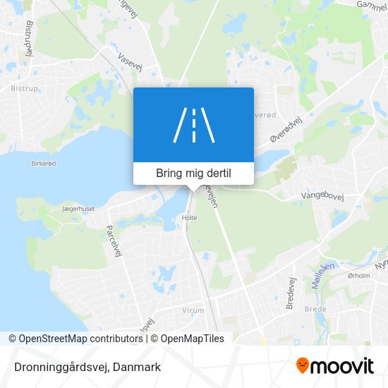 Dronninggårdsvej kort